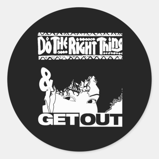 Rond Sortez...257 Sticker (Devant)