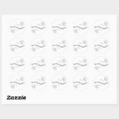 Rond Soyez comme un Sticker à papillon (Feuille)