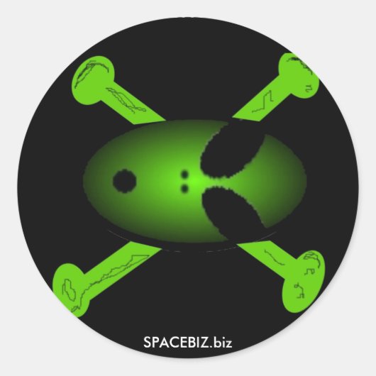 Rond SpaceBiz.biz Sticker xx08 (Devant)