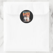 Rond Spread Kindness - Adorable Chat Duo Design Sticker (Sac)