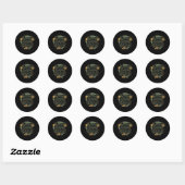 Rond Spread Kindness - Sticker Positif Affirmation (Feuille)