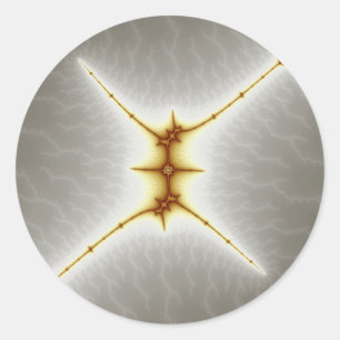 Rond StarX - Sticker fractal