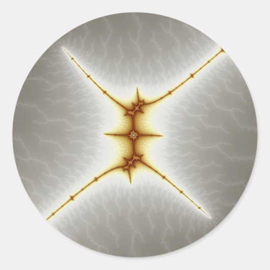 Rond StarX - Sticker fractal (Devant)