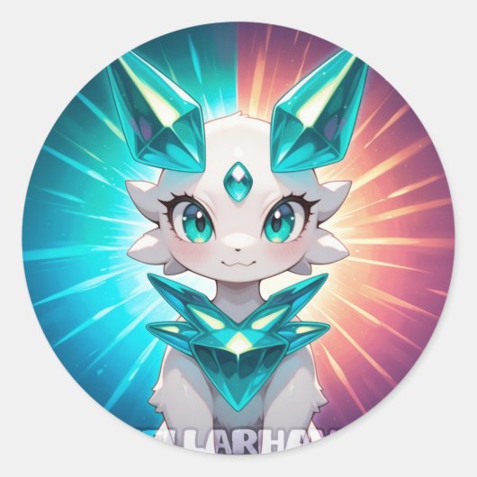 Rond StellarHaven - Sticker Gina 01 (Devant)