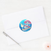 Rond StellarHaven - Sticker Virginia 01 (Enveloppe)