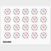 Rond Sticker (Feuille)