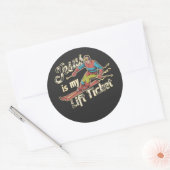 Rond Sticker (Enveloppe)