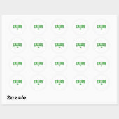 Rond Sticker (Feuille)
