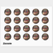 Rond Sticker (Feuille)