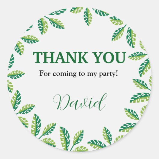 Rond Sticker (Devant)