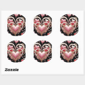 Rond Sticker (Feuille)
