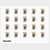 Rond Sticker (Feuille)
