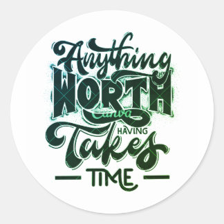 Rond Sticker