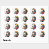 Rond Sticker (Feuille)