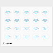 Rond Sticker (Feuille)