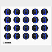 Rond Sticker (Feuille)