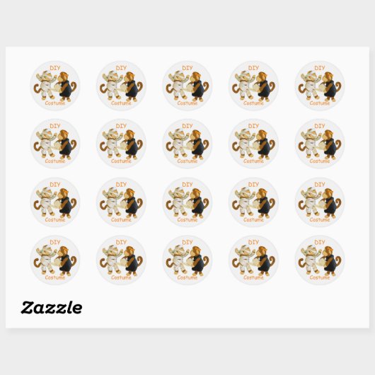 Rond Sticker (Feuille)