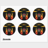 Rond Sticker (Feuille)