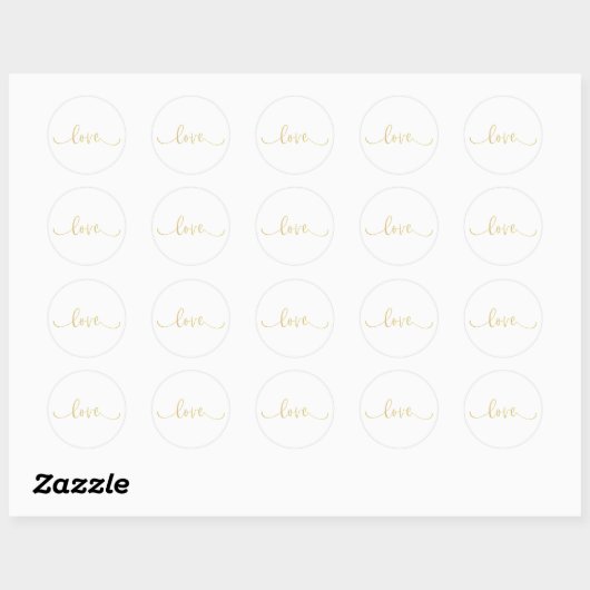 Rond Sticker (Feuille)