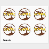 Rond Sticker (Feuille)