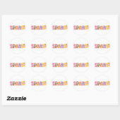 Rond Sticker (Feuille)