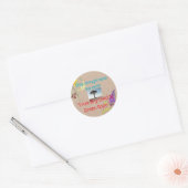 Rond Sticker (Enveloppe)