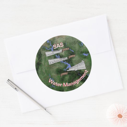 Rond Sticker (Enveloppe)