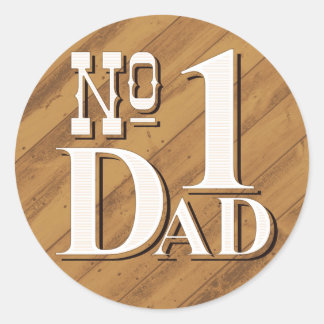 Rond Sticker #1 Papa