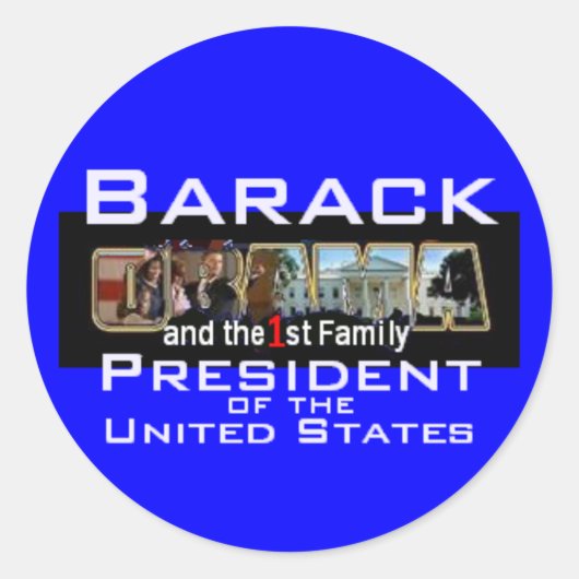 Rond Sticker 1ère famille (Devant)