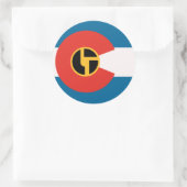 Rond Sticker 3in (6 of em) - bisCO (Sac)