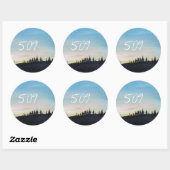 Rond Sticker 509 (Feuille)