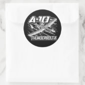 Rond Sticker A-10 Thunderbolt II Classic Round Sticker (Sac)