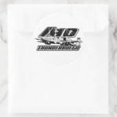 Rond Sticker A-10 Thunderbolt II Classic Round Sticker (Sac)