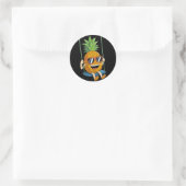 Rond Sticker à ananas à ananas (Sac)