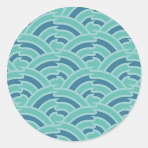 Rond Sticker à arches d'eau