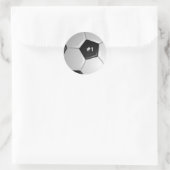 Rond Sticker à balle de football (Sac)