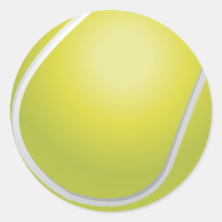 Rond Sticker à balle de tennis