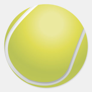 Rond Sticker à balle de tennis