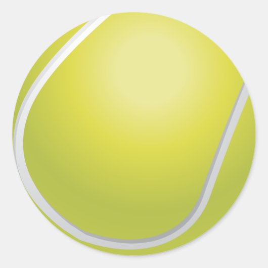Rond Sticker à balle de tennis (Devant)