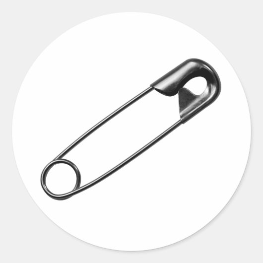 Rond Sticker à broche de sécurité grand (Devant)