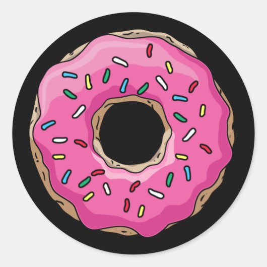 Rond Sticker à donut (Devant)