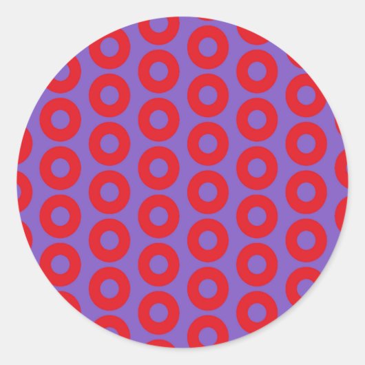 Rond Sticker à Donut de Pêcheur (Devant)