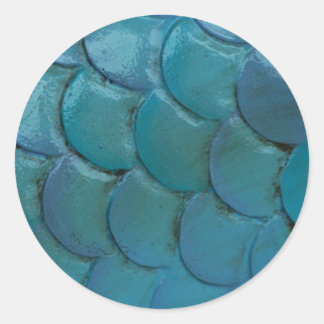 Rond Sticker à échelle Sea-Horse