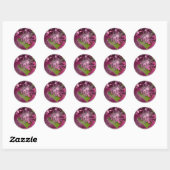 Rond Sticker à enveloppes J Monogram Lilac (Feuille)