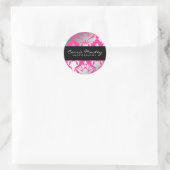 Rond Sticker à flamme rose 311-Damask Shimmer (Sac)