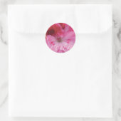 Rond Sticker à fleurs de géranium rose Dream (Sac)