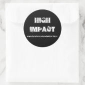 Rond Sticker à haut impact 2 (Sac)