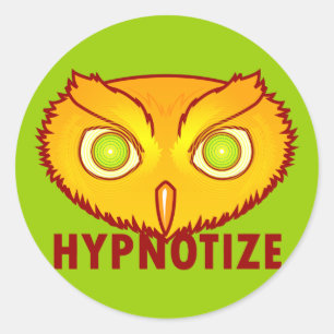 Rond Sticker à hypnotiser