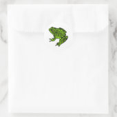 Rond Sticker à la grenouille (Sac)