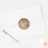 Rond Sticker à la grenouille (Enveloppe)